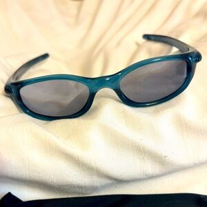 Oakley blue sunglasses